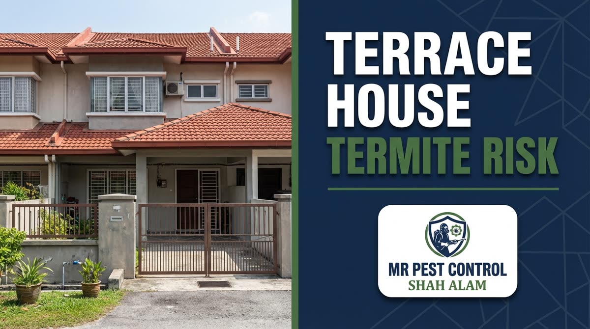 Why Termites Love Terrace Houses in Shah Alam