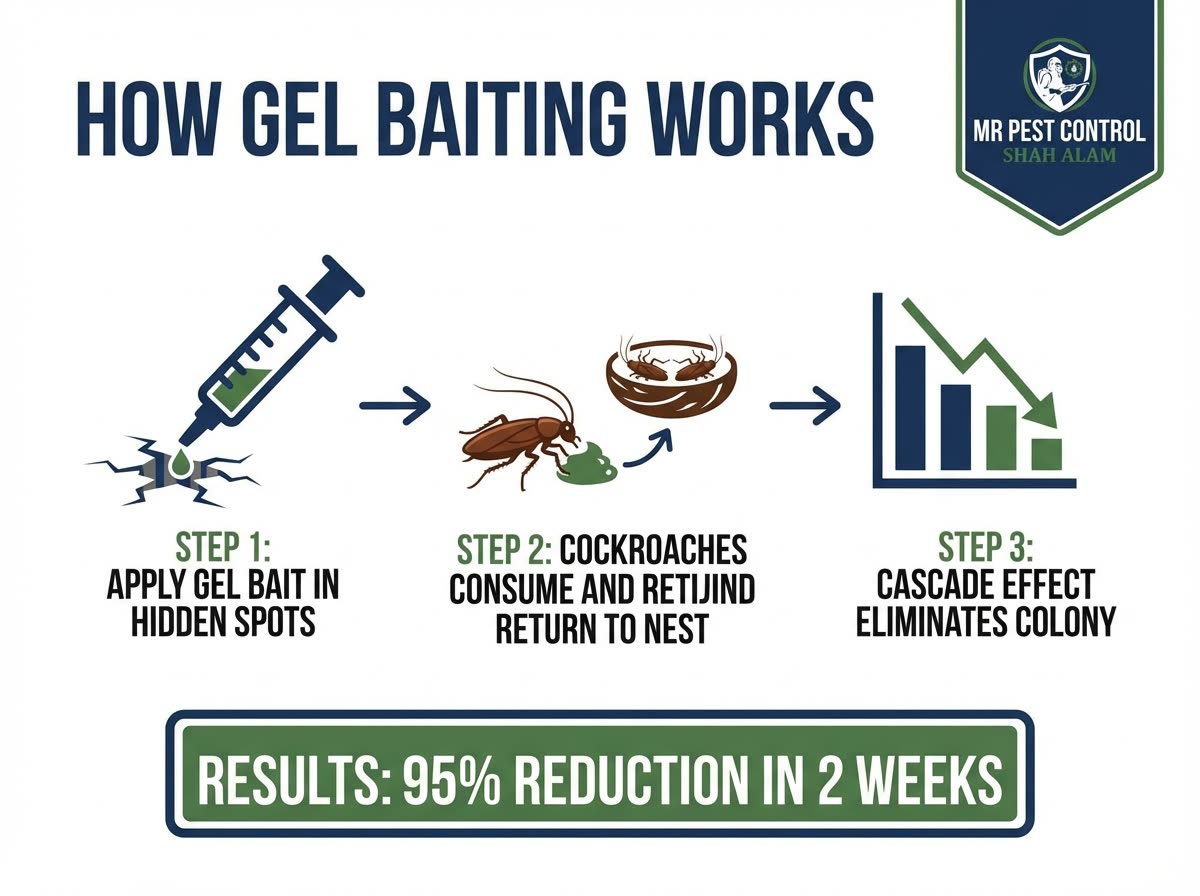 Gel Baiting Results - Before and After