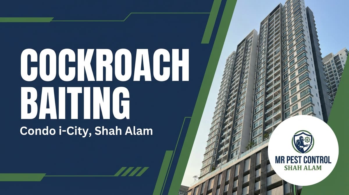 Cockroach Baiting at Condo in i-City