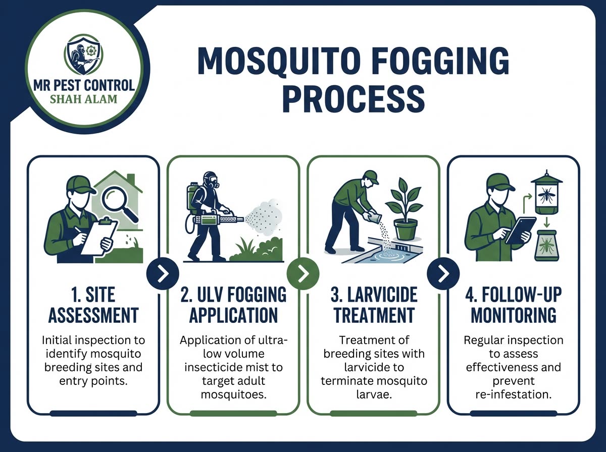 Mosquito Fogging Process β 4 Steps