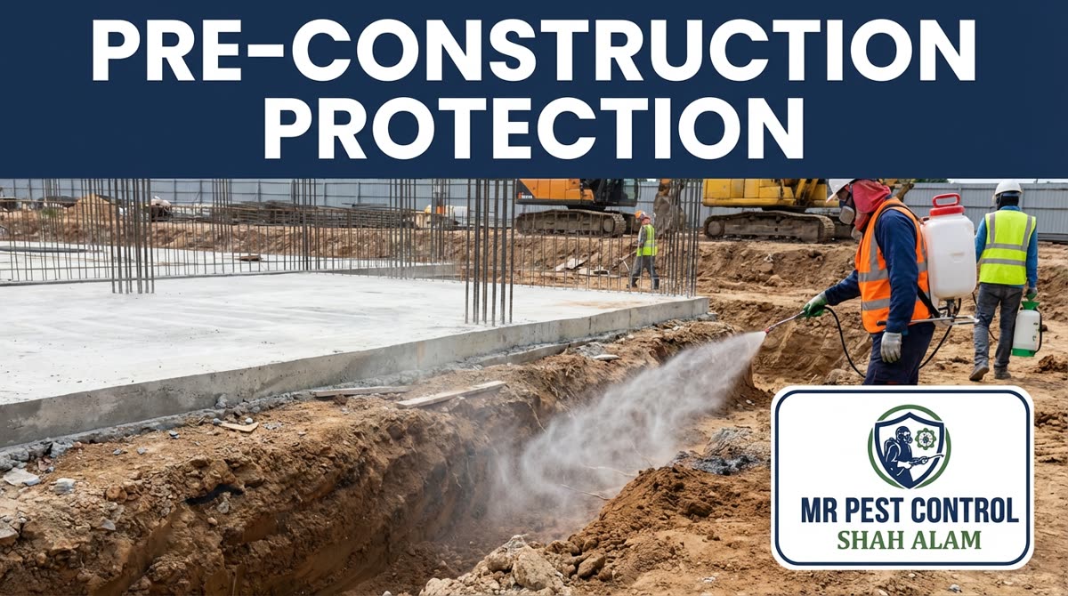 Termite Pre-Construction Treatment – Setia City